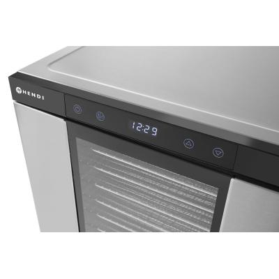 Sušiška potravin Profi line, HENDI, Profi Line, 10 táců, 230V/1000W, 430x550x(H)416mm | 229026